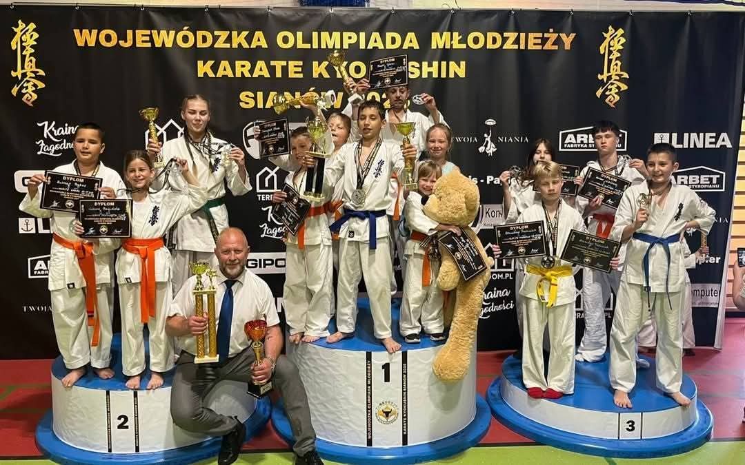 Wojewódzka Olimpiada dzieci i młodzieży w Karate Kyokushin.