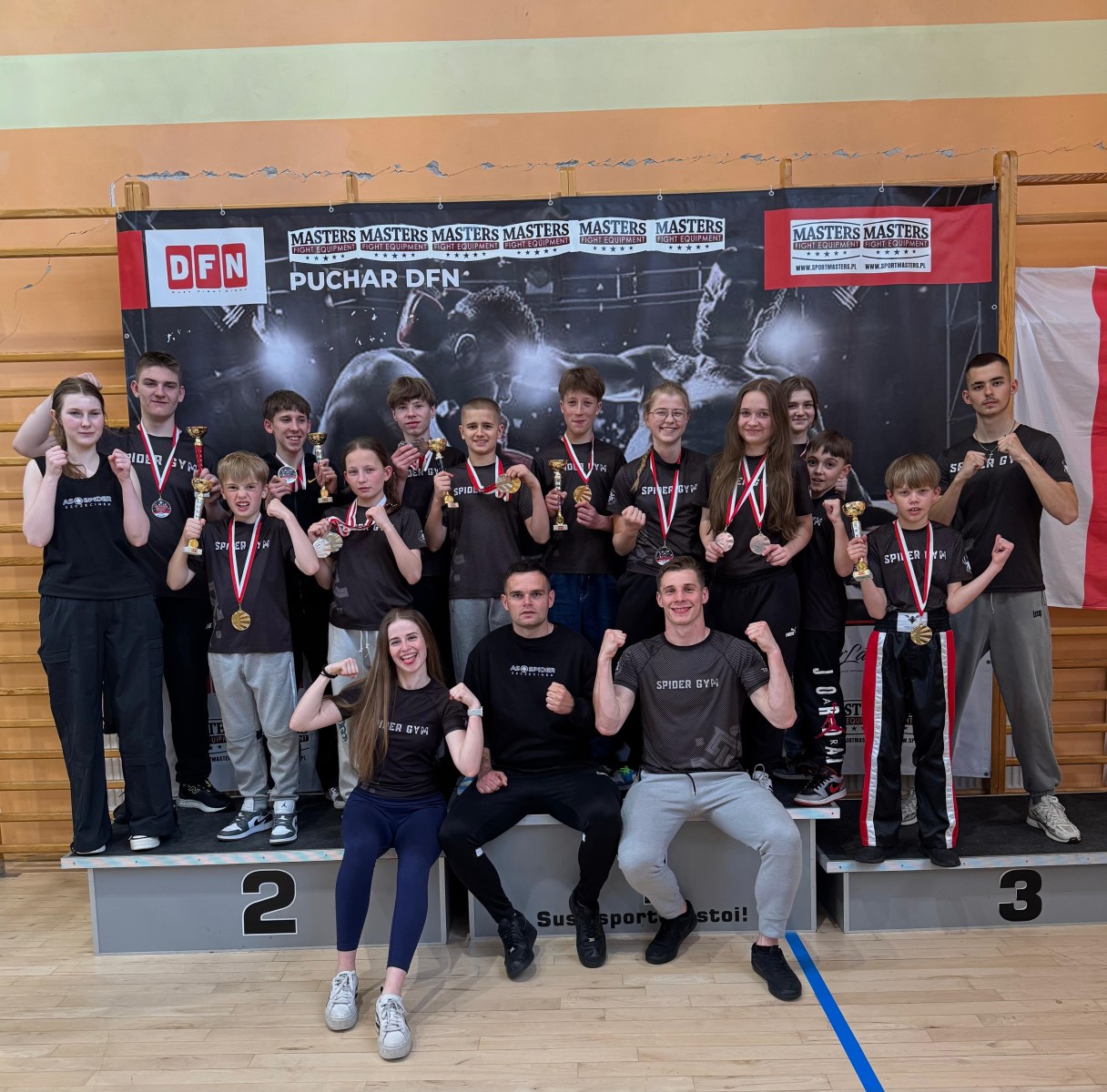 MŁODE KOTY W AKCJI! AKADEMIA SPORTÓW SPIDER SZCZECINEK PODBIJA PUCHAR POLSKI W SUSZU!