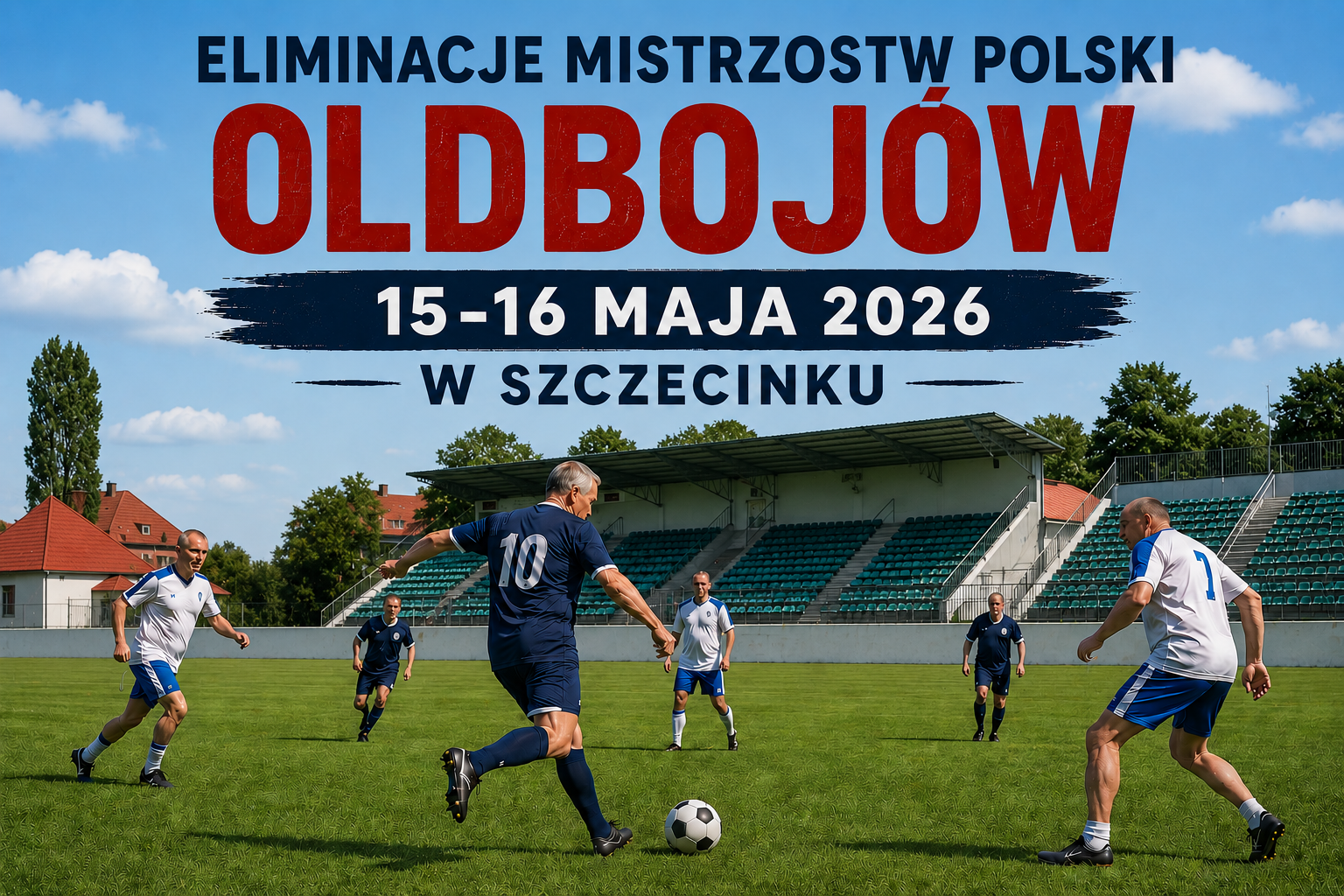 Eliminacje Mistrzostw Polski Oldbojów ponownie w Szczecinku