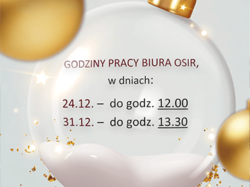 Godziny pracy biura osir